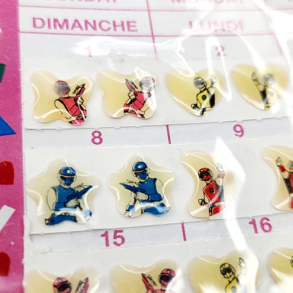 90s Vintage Stick On Earrings NOS - Picture 2 of 4